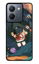 Cartoon Astronaut Vivo Y36 Back Cover